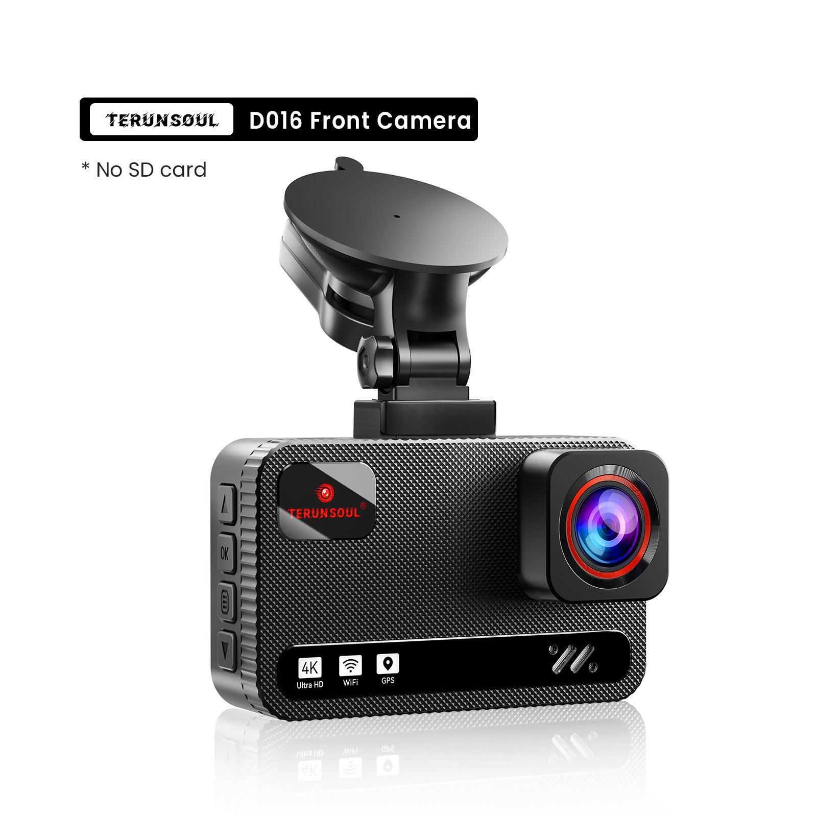 TERUNSOUL D016 4K Front Camera（No SD Card）